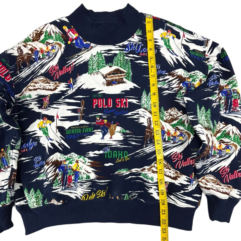 Polo Ralph Lauren- Retro Vintage 1967 Graphic Crewneck Sweatshirt- XL- Like New! - Picture 3 of 4